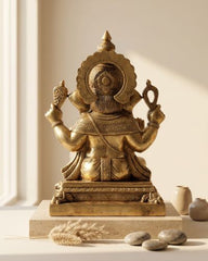 Buy Brass Ganesha Pooja Sitting With Base