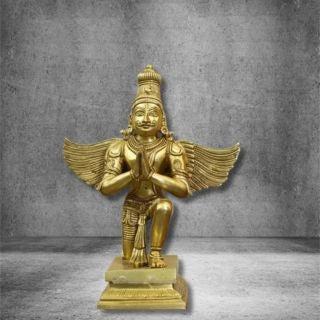 BRASS GARUDA SITTING