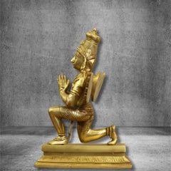 BRASS GARUDA SITTING