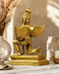 BRASS GARUDA SITTING