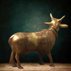 BRASS-STANDING-COW-3