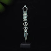 Balinese Bronze Dagger with Face of Buddha 18