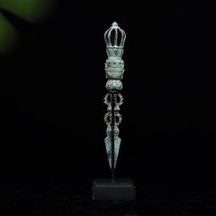 Balinese Bronze Dagger with Face of Buddha