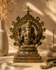 Balinese-Bronze-Ganesha