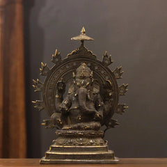 Balinese-Bronze-Ganesha