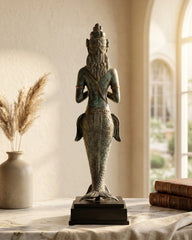 Balinese Mermaid Antique Figurine