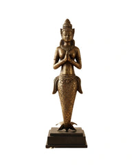 Balinese Mermaid Antique Figurine