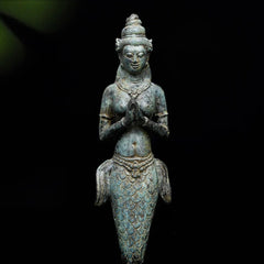 Balinese Mermaid Antique Figurine