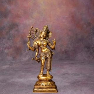 BRASS ARDHANARISHVARA (SHIVA-SHAKTI)