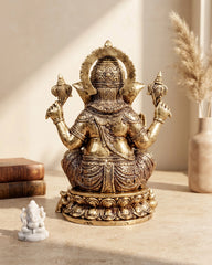 Brass Asta Ganapathy Idols