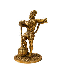 Brass Bahubali Hanuman Statue