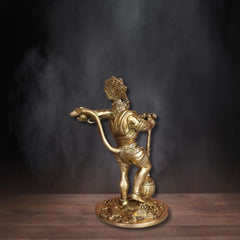 Brass Bahubali Hanuman Statue