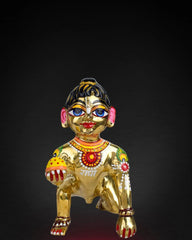 Brass Bal LBuy Brass Bal Laddu Gopal Idol with Shringaraddu Gopal Idol with Shringar
