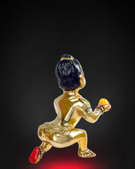 Brass Bal LBuy Brass Bal Laddu Gopal Idol with Shringaraddu Gopal Idol with Shringar
