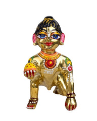 Buy Brass Bal Laddu Gopal Idol with Shringaraddu Gopal Idol with Shringar