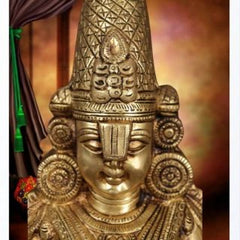 Brass Balaji Statue