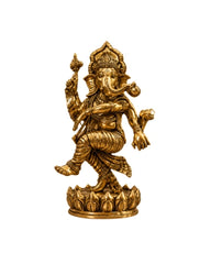 Brass Dancing Ganesh Large