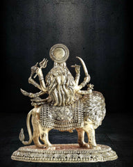 Buy Brass Durga Ambe Mata Statue with Base
