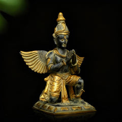 Brass Garuda in Namaskar Mudra