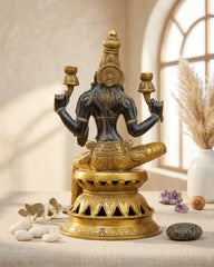 Brass Handcrafted Laxmi Ji sitting Statue