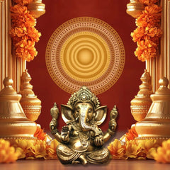 Brass Idol of Ganesha