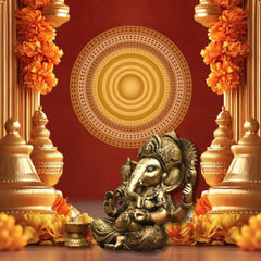 Brass Idol of Ganesha