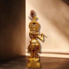 Brass Krishnaa Idol