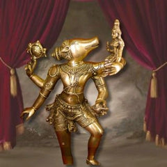 Brass Lakshmi Varahar Idol