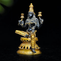 Brass Handcrafted Laxmi Ji Statue