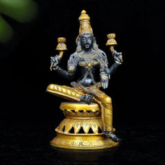 Brass Handcrafted Laxmi Ji Statue
