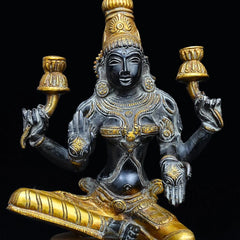 Brass Handcrafted Laxmi Ji Statue