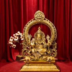 Brass Lord Ganesha Idol