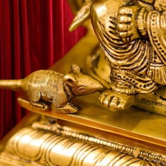 Brass Lord Ganesha Idol