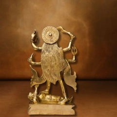 BRASS MAA KALI STATUE