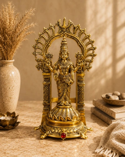Brass Perumal On Tortoisse