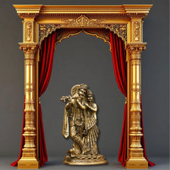 Brass Radha krishna Statue & Idol