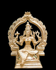 Brass Rajarajeshwari (Lalithambikai)