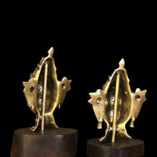 Brass-Shiva-and-Gauri-Mukhlingam-on-Wooden-Stand-4