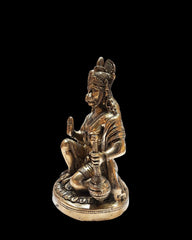 Buy Brass Sitting Hanuman in Antique Finish