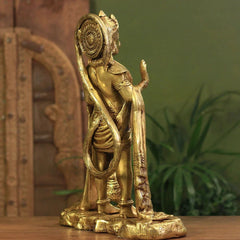 Brass Standing Hanuman