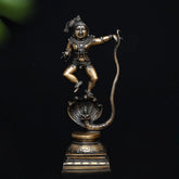 Brass Vintage Kaliya Krishna Sculpture