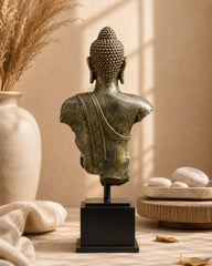 Bronze Antique Buddha Bust