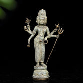 Bronze Brahma Antique Sculpture