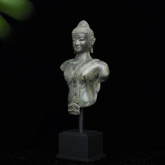 Bronze Antique Buddha Bust
