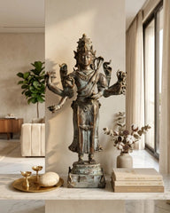 Bronze Shiva Handcrafted - Eternal Cosmic Yogi