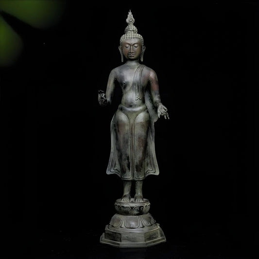 Bronze Standing Handcrafted Buddha