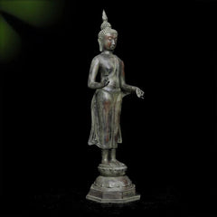 Bronze Standing Handcrafted Buddha (98 cm)