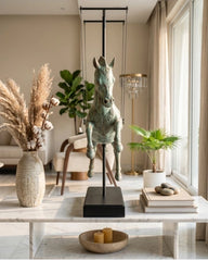 Bronze Swinging Handcrafted Horse