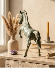 Bronze Swinging Handcrafted Horse