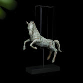 Bronze Swinging Handcrafted Horse